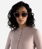 MEHA-2 Recycled Square Sunglasses | Color: Pink, Grey - variant::rose