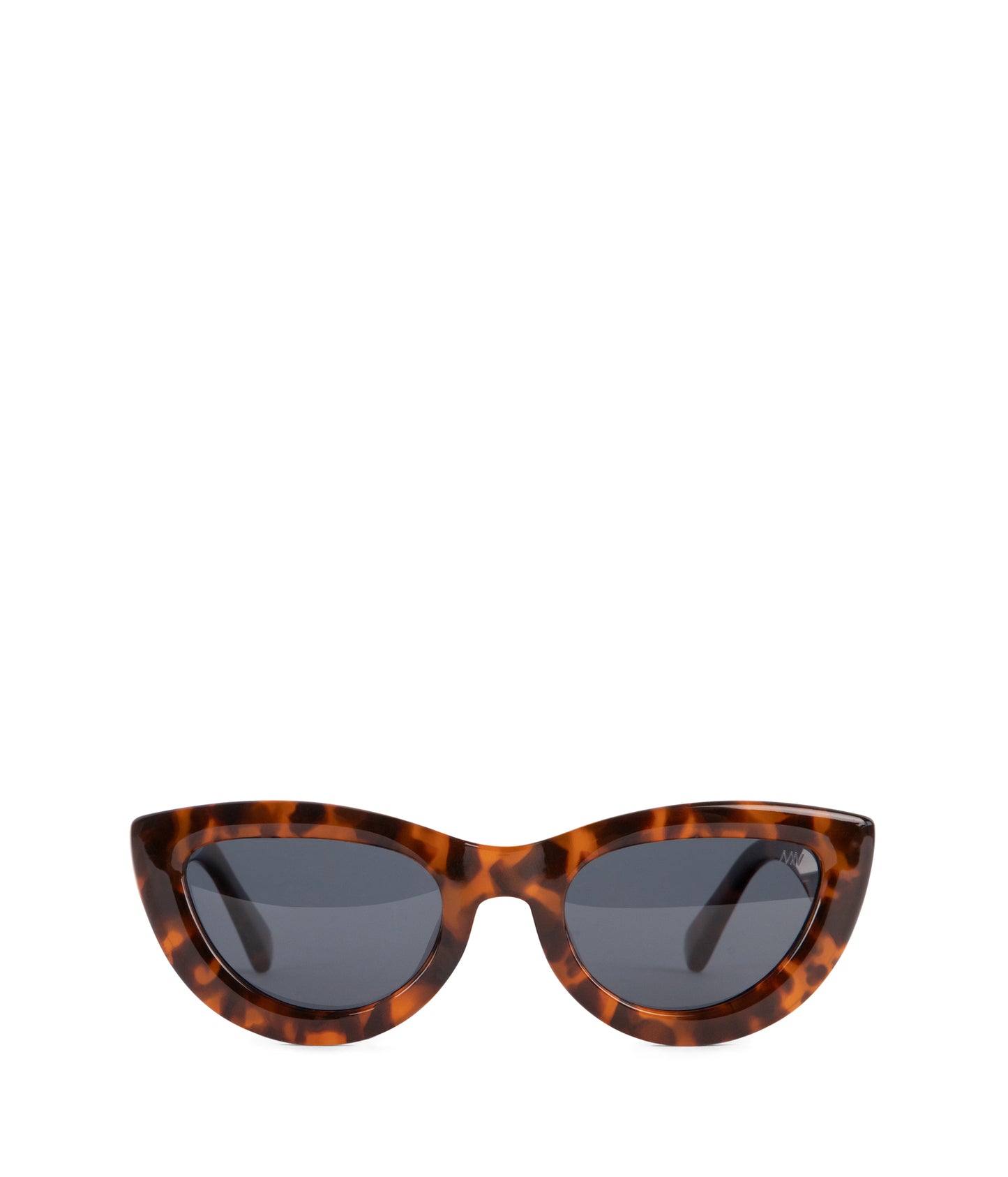 BELLA Cat-Eye Recycled Sunglasses | Color: Brown - variant::print