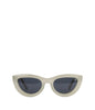 BELLA Cat-Eye Recycled Sunglasses | Color: Tan - variant::tea