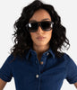 ELLIS-2 Recycled Brown Aviator Sunglasses | Color: Brown - variant::brown