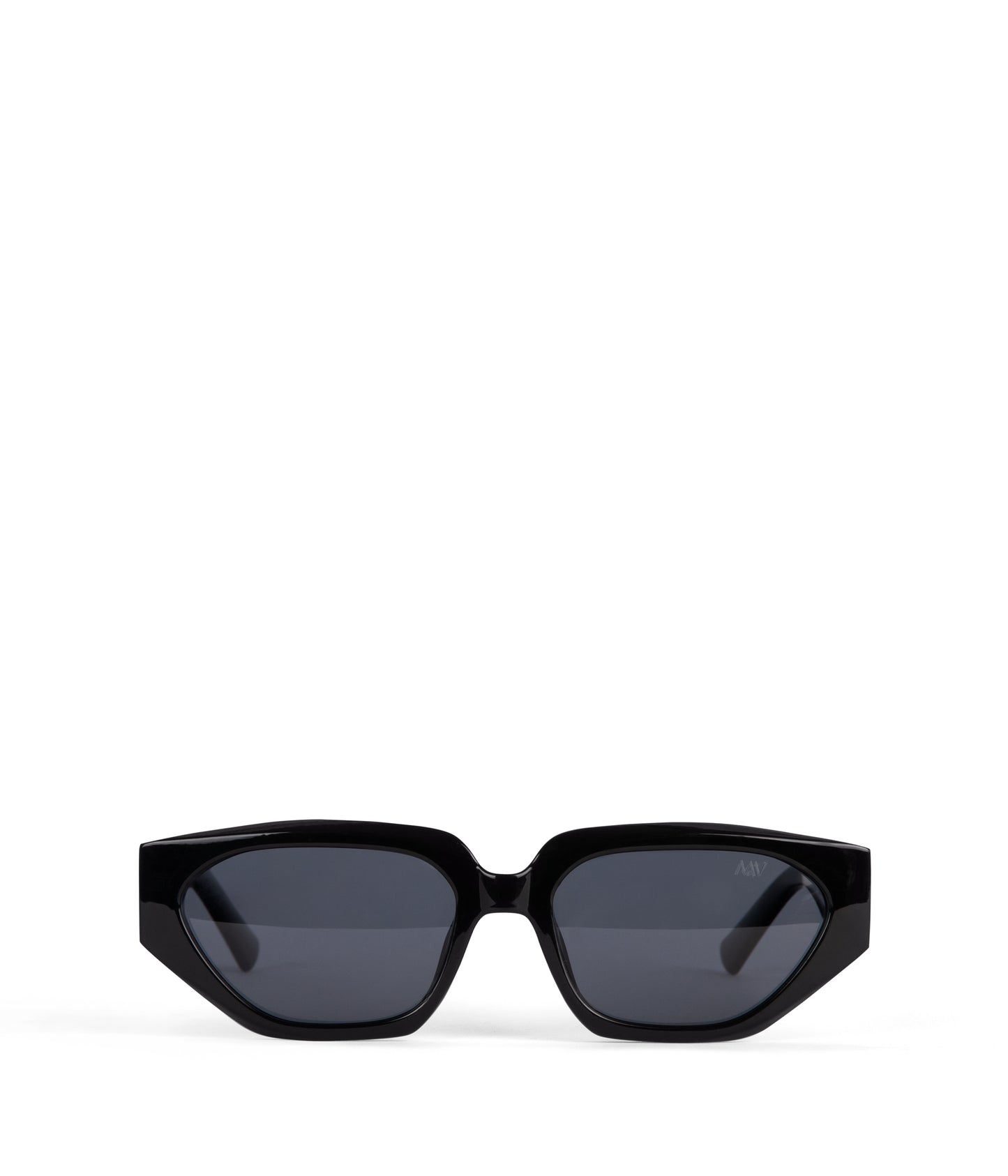 JUJU Geometric Recycled Sunglasses | Color: Black - variant::black