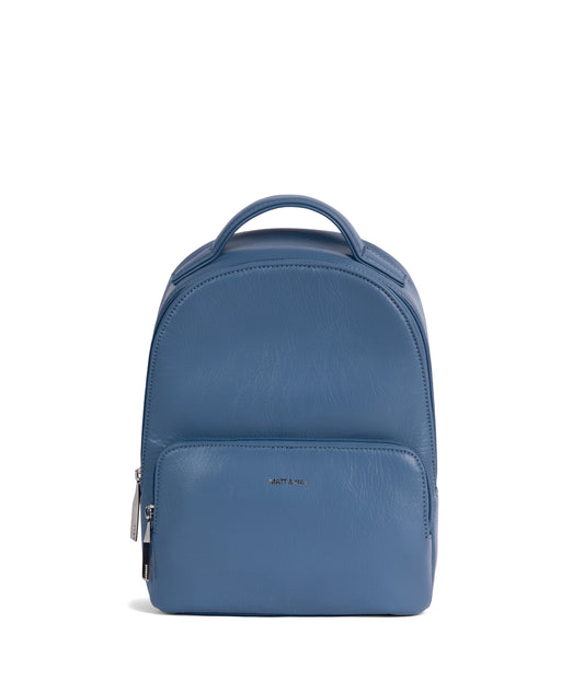 CAROSM Small Vegan Backpack - Theme | Color: Blue - variant::indigo