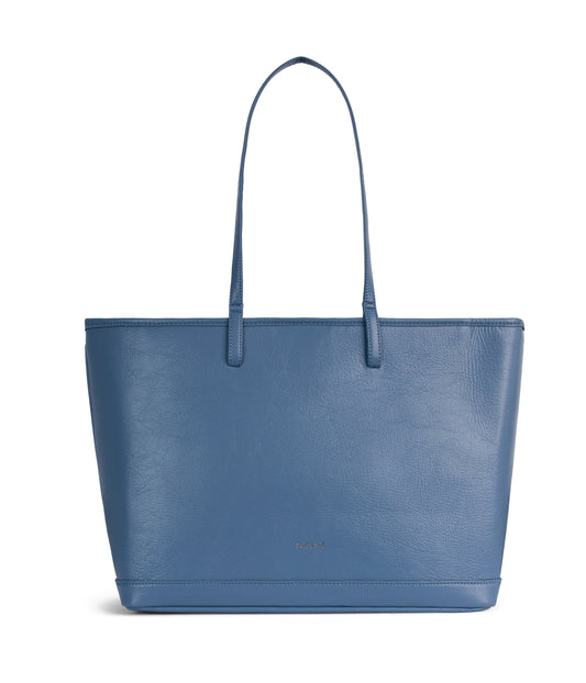 ELIZA Vegan Tote Bag - Theme | Color: Blue - variant::indigo