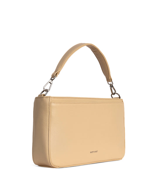 FENNE Vegan Convertible Crossbody Bag - Theme | Color: Beige - variant::pancake