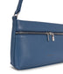 MALENESM Small Vegan Shoulder Bag – Theme | Color: Blue - variant::indigo