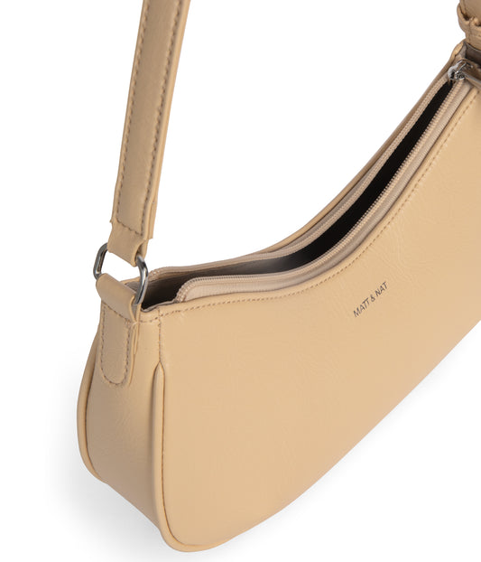 MARI Vegan Shoulder Bag - Theme | Color: Beige - variant::pancake