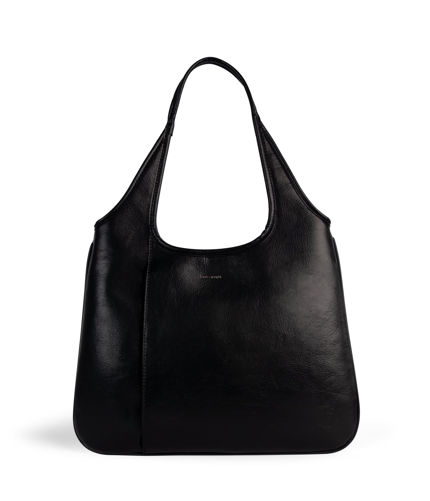 PORTO Vegan Hobo Bag - Theme | Color: Black - variant::black