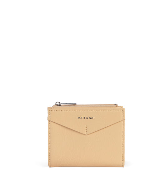 ROME SM Vegan Wallet - Theme | Color: Beige - variant::pancake