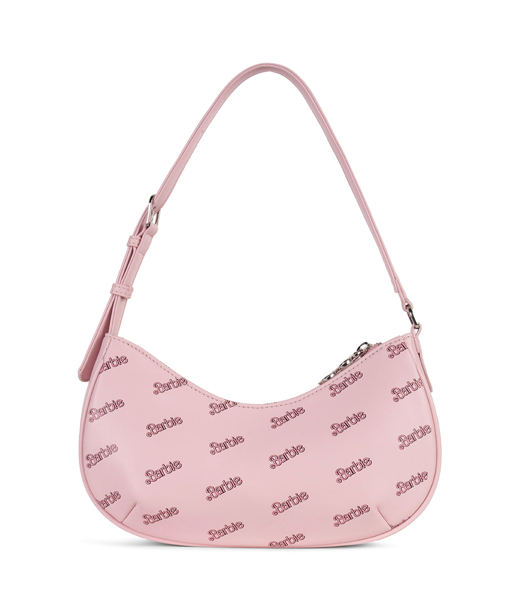 MARI Vegan Shoulder Bag - BARBIE™ | Color: Pink Sky - variant::pink sky