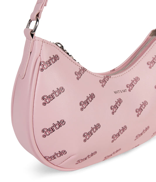 MARI Vegan Shoulder Bag - BARBIE™ | Color: Pink Sky - variant::pink sky
