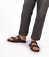 JOAO Men's Vegan Sandals | Color: Brown - variant::brown
