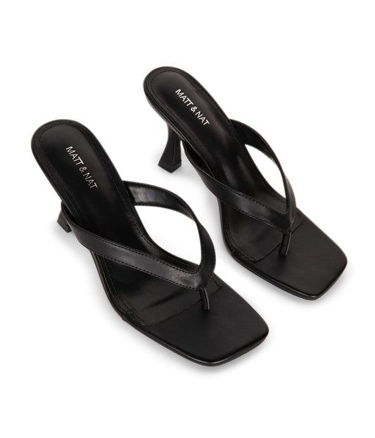 ZEINA Women’s Vegan Sandals | Color: Black - variant::black