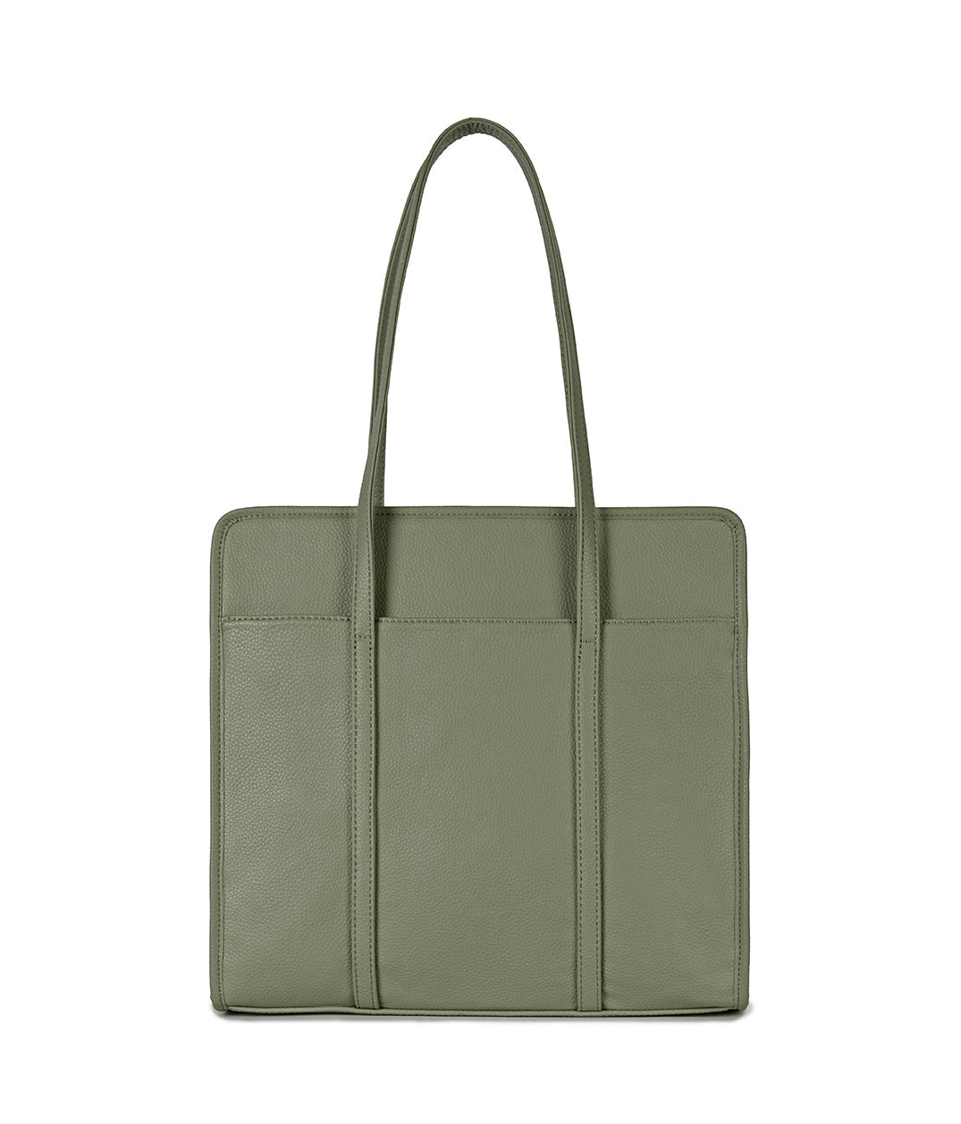 LUSIK Vegan Tote Bag – Grain | Color: Olivine - variant::olivine