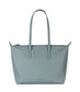 ABBI Vegan Tote Bag - Grain | Color: Aquamarine - variant::aquamarine