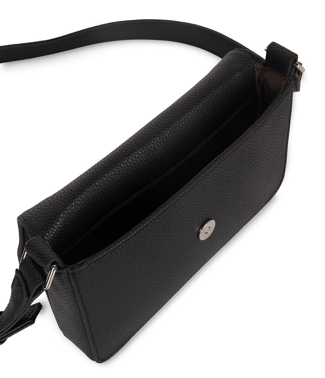 DAK Vegan Shoulder Bag – Grain | Color: Black - variant::black