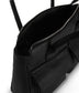 JORDI Vegan Tote Bag – Grain | Color: Black - variant::black