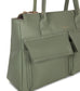 JORDI Vegan Tote Bag – Grain | Color: Olivine - variant::olivine