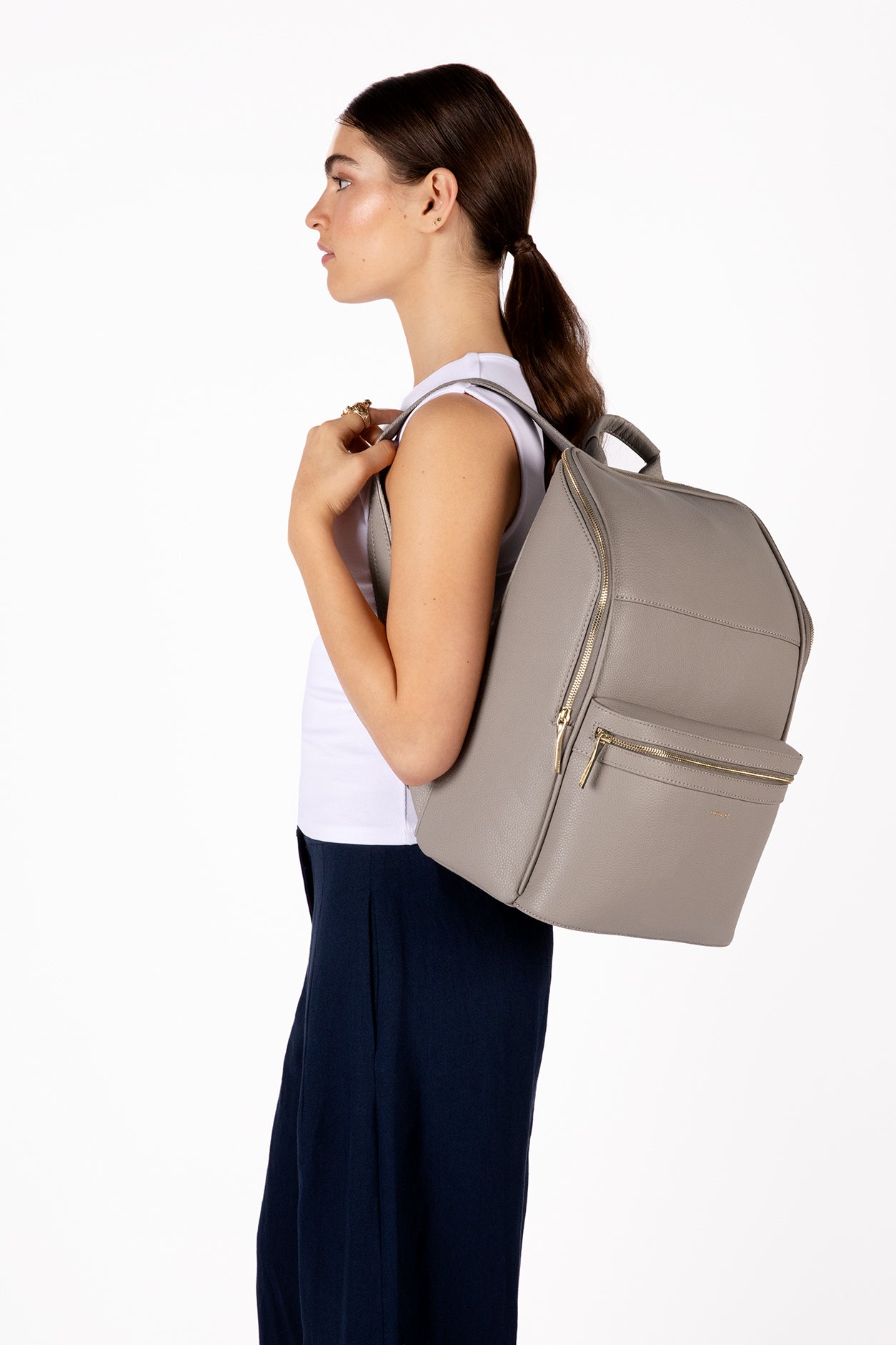 REMI Vegan Backpack - Grain