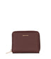 RUE Small Vegan Zip Wallet - Grain | Color: Cherry - variant::cherry