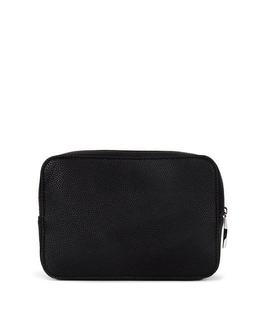 SAMUEL Vegan Pouch – Grain | Color: Black - variant::black