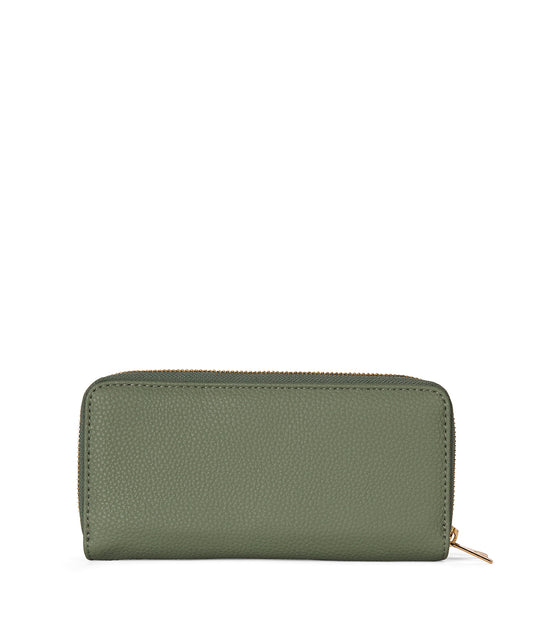 SUBLIME Vegan Wallet - Grain | Color: Olivine - variant::olivine