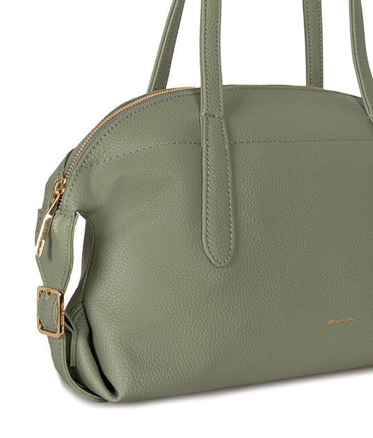 Vania Vegan Tote Bag – Grain | Color: Olivine - variant::olivine