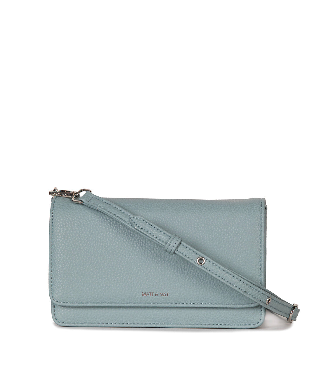 BEE Vegan Crossbody Bag - Grain | Color: Aquamarine - variant::aquamarine