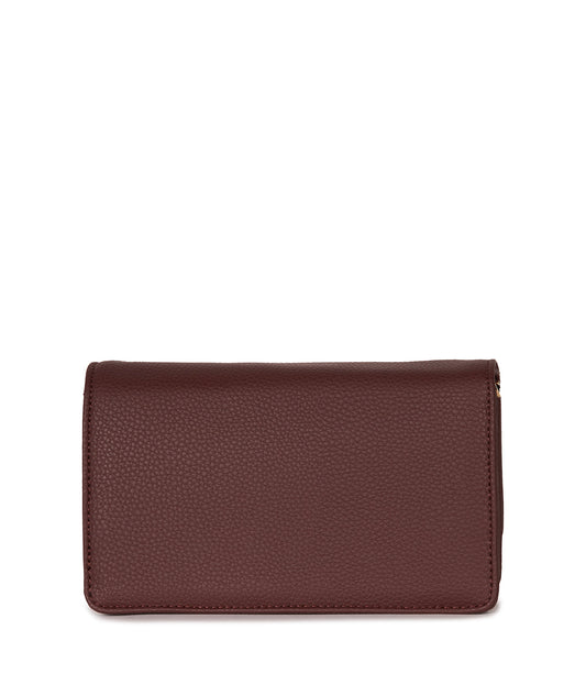 BEE Vegan Crossbody Bag - Grain | Color: Cherry - variant::cherry