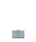 CREPE Vegan Accordion Card Holder – Grain | Color: Aquamarine - variant::aquamarine