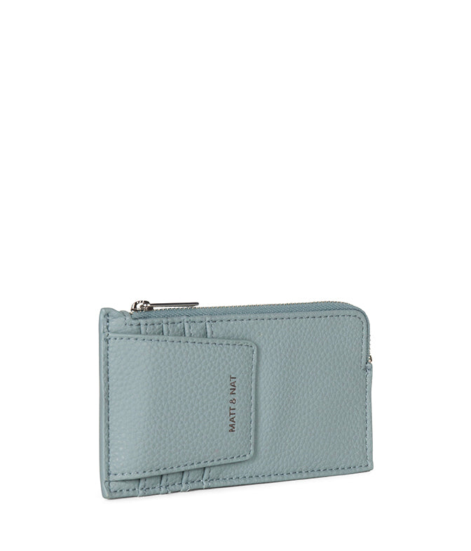 GRATZ Vegan Wallet - Grain | Color: Aquamarine - variant::aquamarine