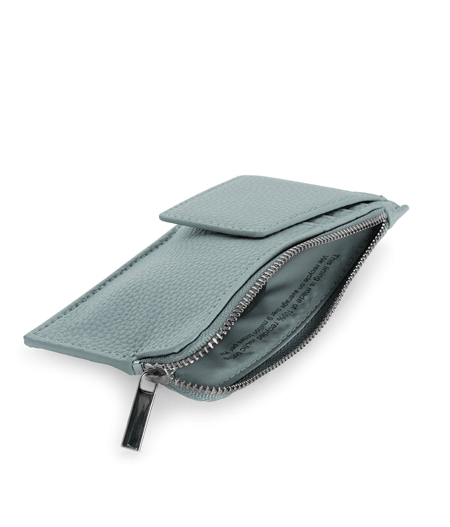 GRATZ Vegan Wallet - Grain | Color: Aquamarine - variant::aquamarine
