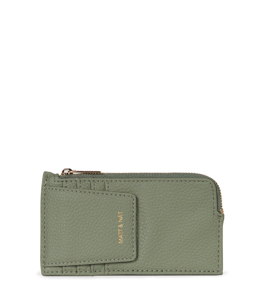 GRATZ Vegan Wallet - Grain | Color: Olivine - variant::olivine