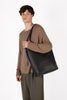 JACO Vegan Tote Bag – Grain | Color: Black - variant::black