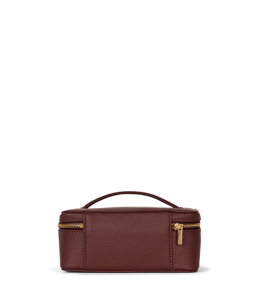 JULE Vegan Vanity Case - Grain | Color: Cherry - variant::cherry