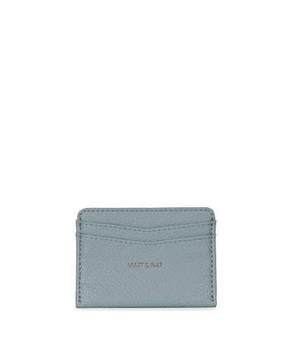 JUNYA Vegan Card Holder - Grain | Color: Aquamarine - variant::aquamarine