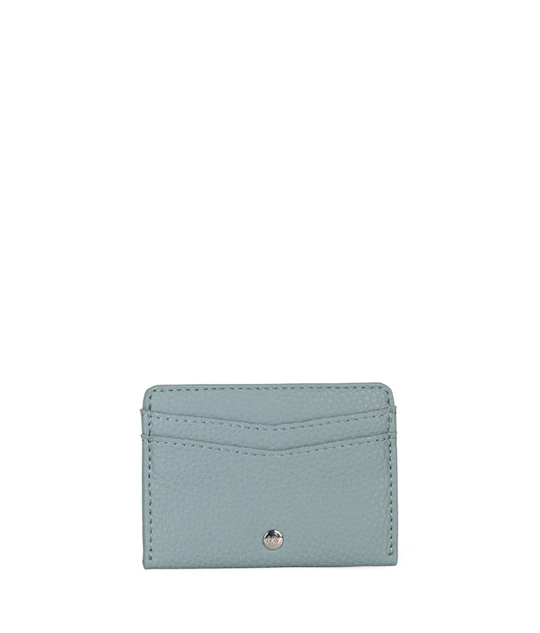 JUNYA Vegan Card Holder - Grain | Color: Aquamarine - variant::aquamarine