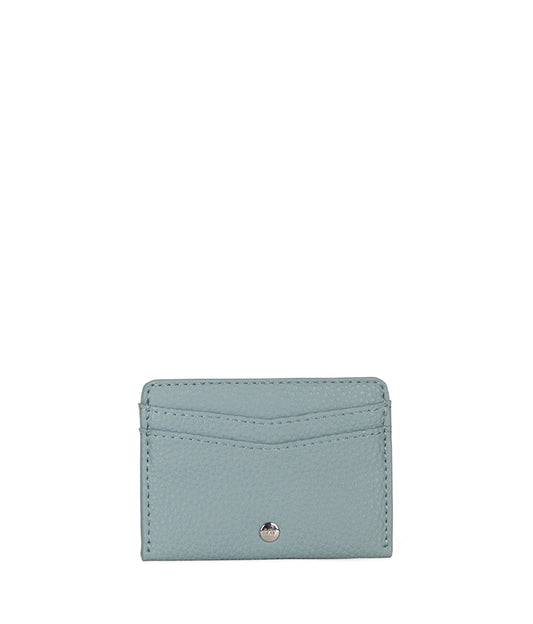 JUNYA Vegan Card Holder - Grain | Color: Aquamarine - variant::aquamarine