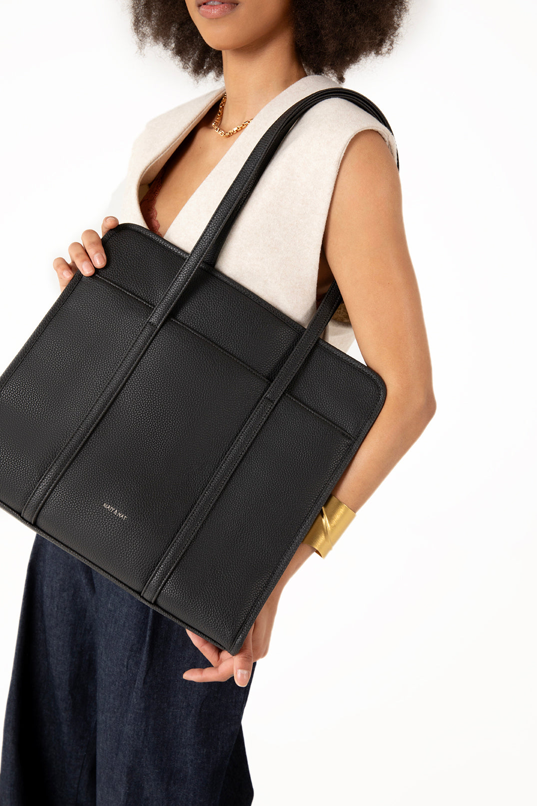 LUSIK Vegan Tote Bag – Grain | Matt & Nat Canada