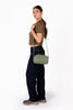 PAIR Vegan Crossbody Bag - Grain | Color: Aquamarine - variant::aquamarine