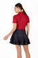 AYOU Knit Top | Color: Red - variant::red