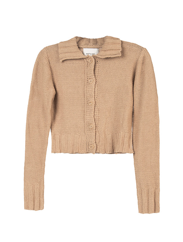 Lior Cropped Vegan Sweater