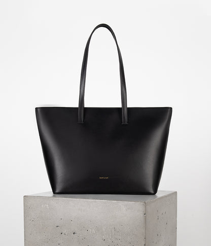 NINA Vegan Tote Bag - UPPEAL™ | Color: Black - variant::black