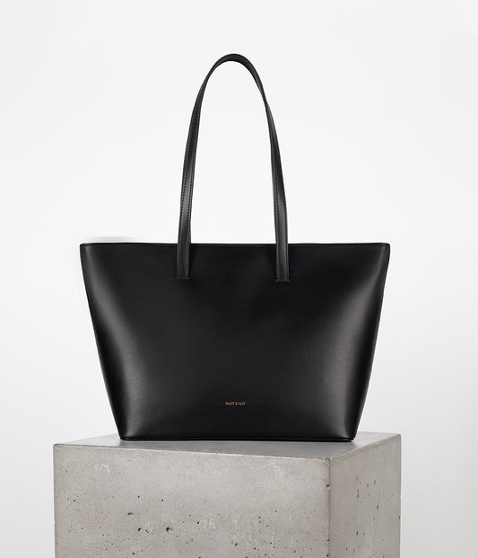 NINA Vegan Tote Bag - UPPEAL™ | Color: Black - variant::black