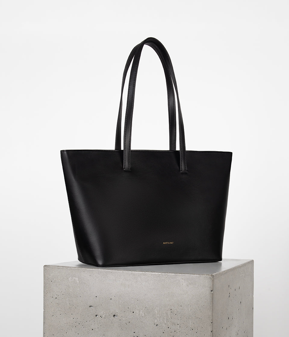 NINA Vegan Tote Bag - UPPEAL™ | Color: Black - variant::black