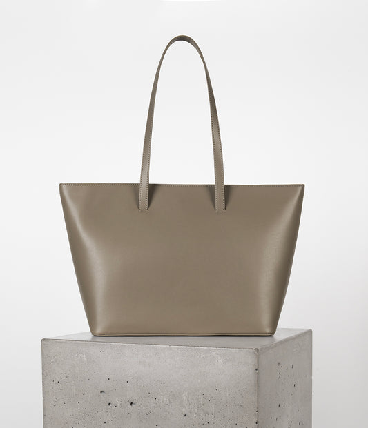 NINA Vegan Tote Bag - UPPEAL™ | Color: Cappuccino - variant::Cappuccino