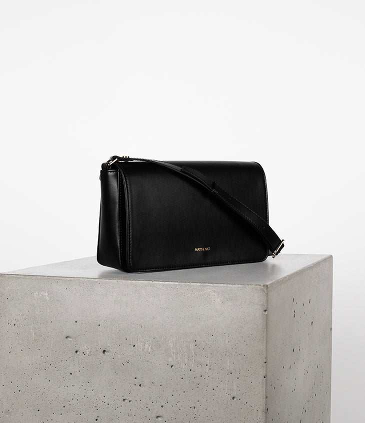 THERESA LG Vegan Crossbody - UPPEAL™ | Color: Black - variant::black