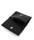 LORIS Vegan Card Holder - Grain | Color: Black - variant::black