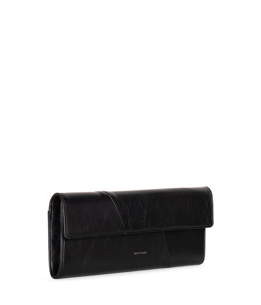 EDIA Vegan Clutch – Theme | Color: Black - variant::black