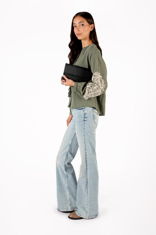 EDIA Vegan Clutch – Theme | Color: Tea - variant::tea