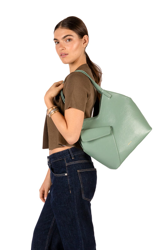 GIANI SM Vegan Tote – Theme | Color: Jellybean - variant::jellybean